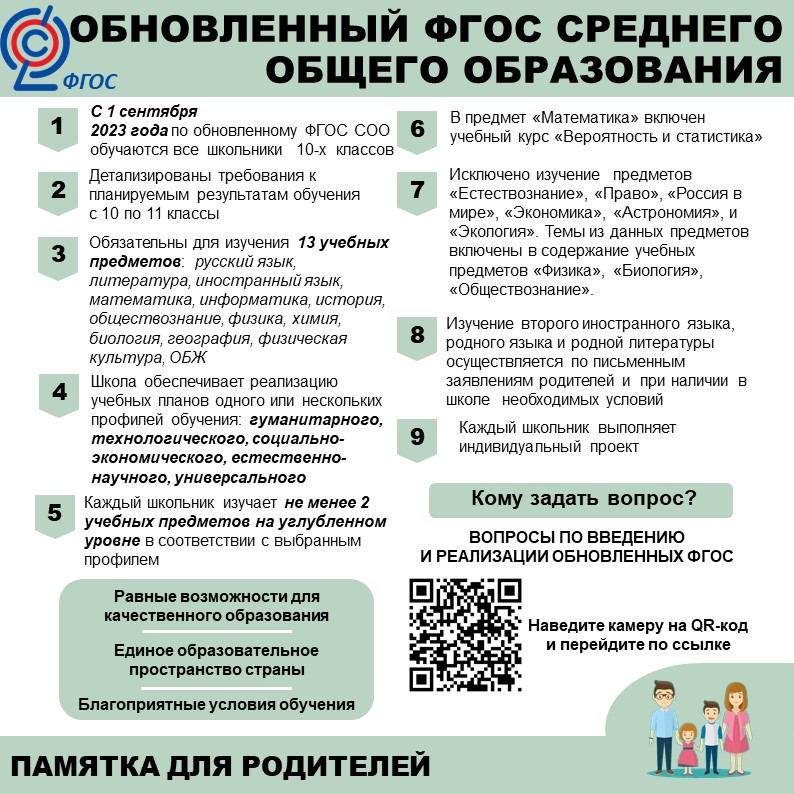 План перехода на обновленные фгос